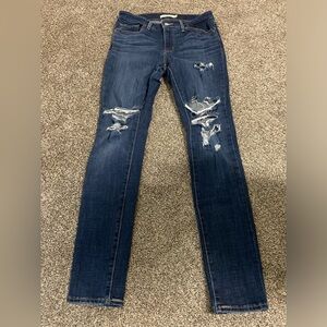 Levi 7/11 skinny jeans